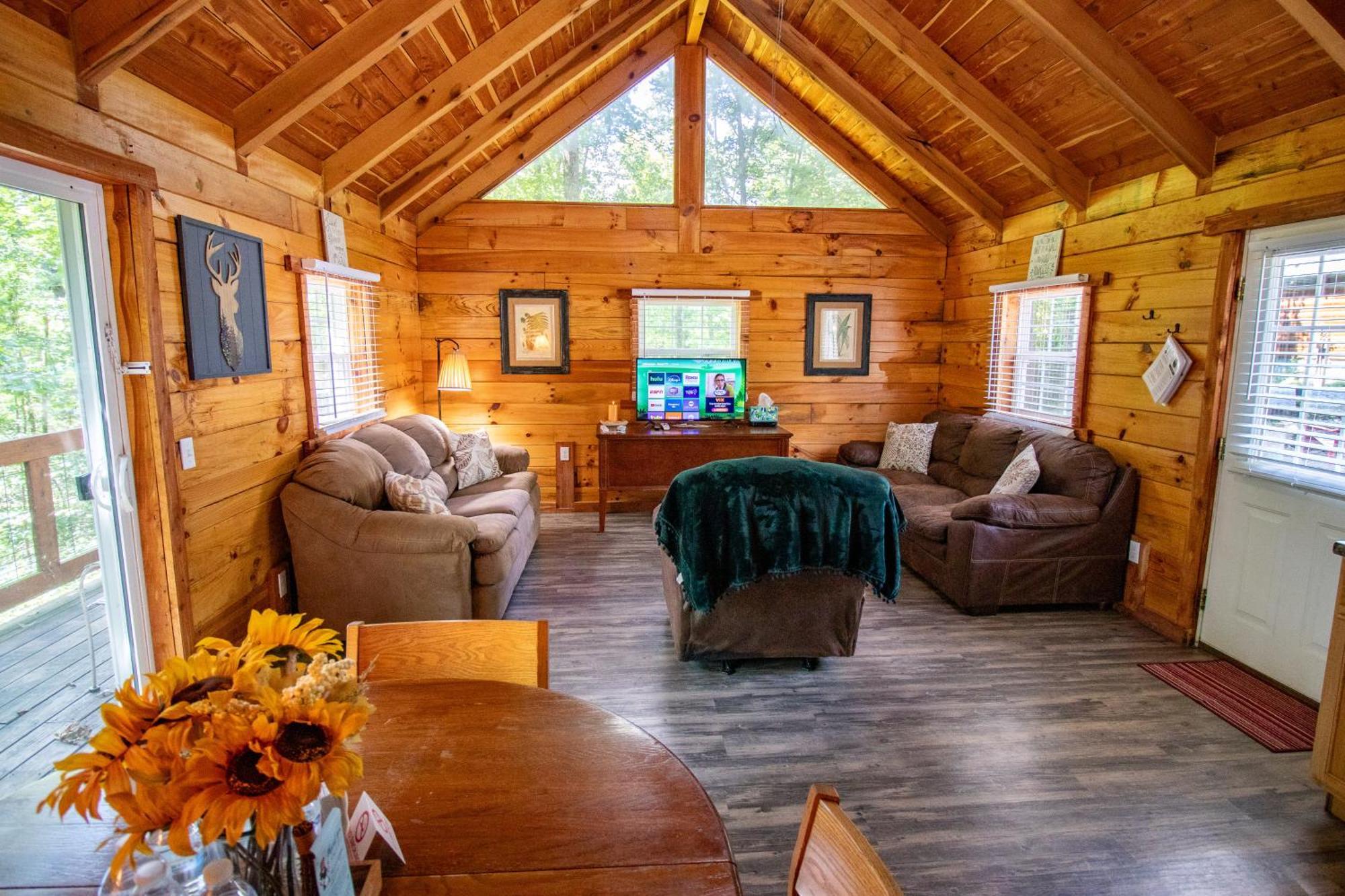 Kozy Haven Log Cabin Rentals Columbia Ngoại thất bức ảnh
