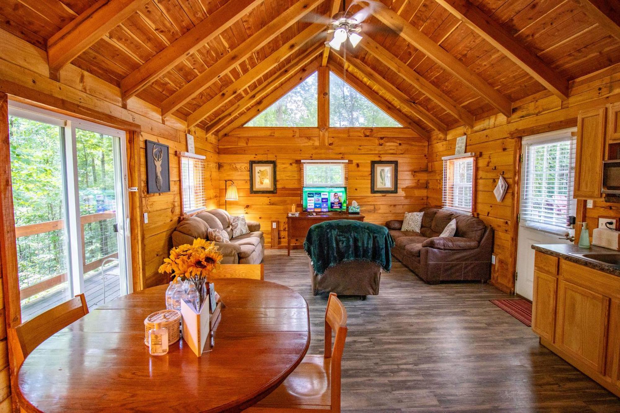 Kozy Haven Log Cabin Rentals Columbia Ngoại thất bức ảnh
